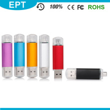 Дешевые красочные пластиковые помады Shaped OTG USB Flash Drive (TJ004)